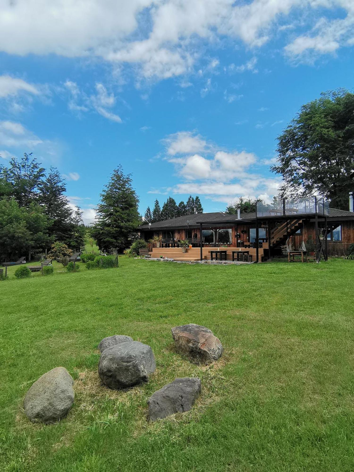 Karibuni - Familiar Lodging&Private Spa Villarrica Exterior foto